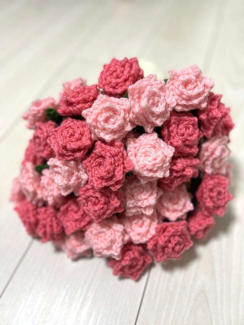 【値下げ】花束ブーケブランケット ピンク２色