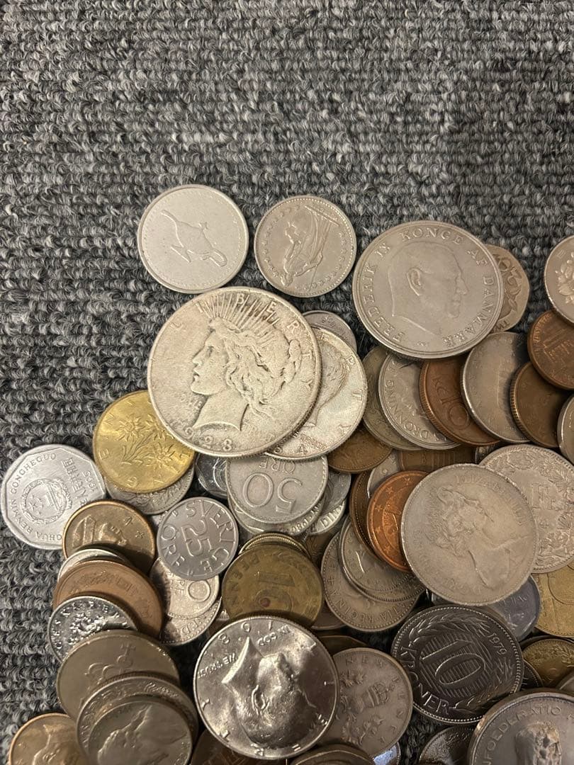 ピースダラーなどその他旧銀貨まとめ売り