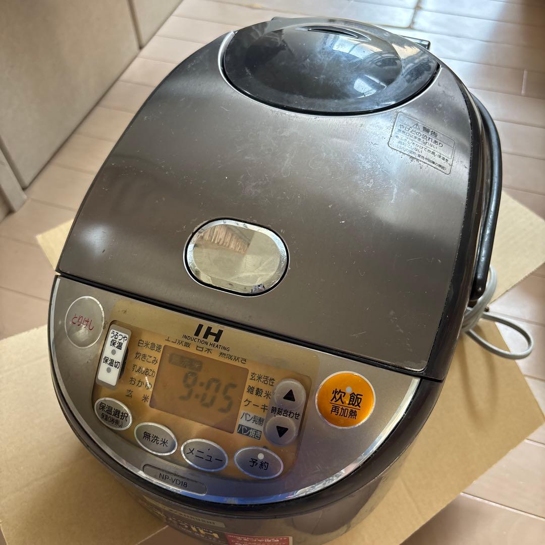 炊飯器 一升(10合) 炊き ZOJIRUSHI