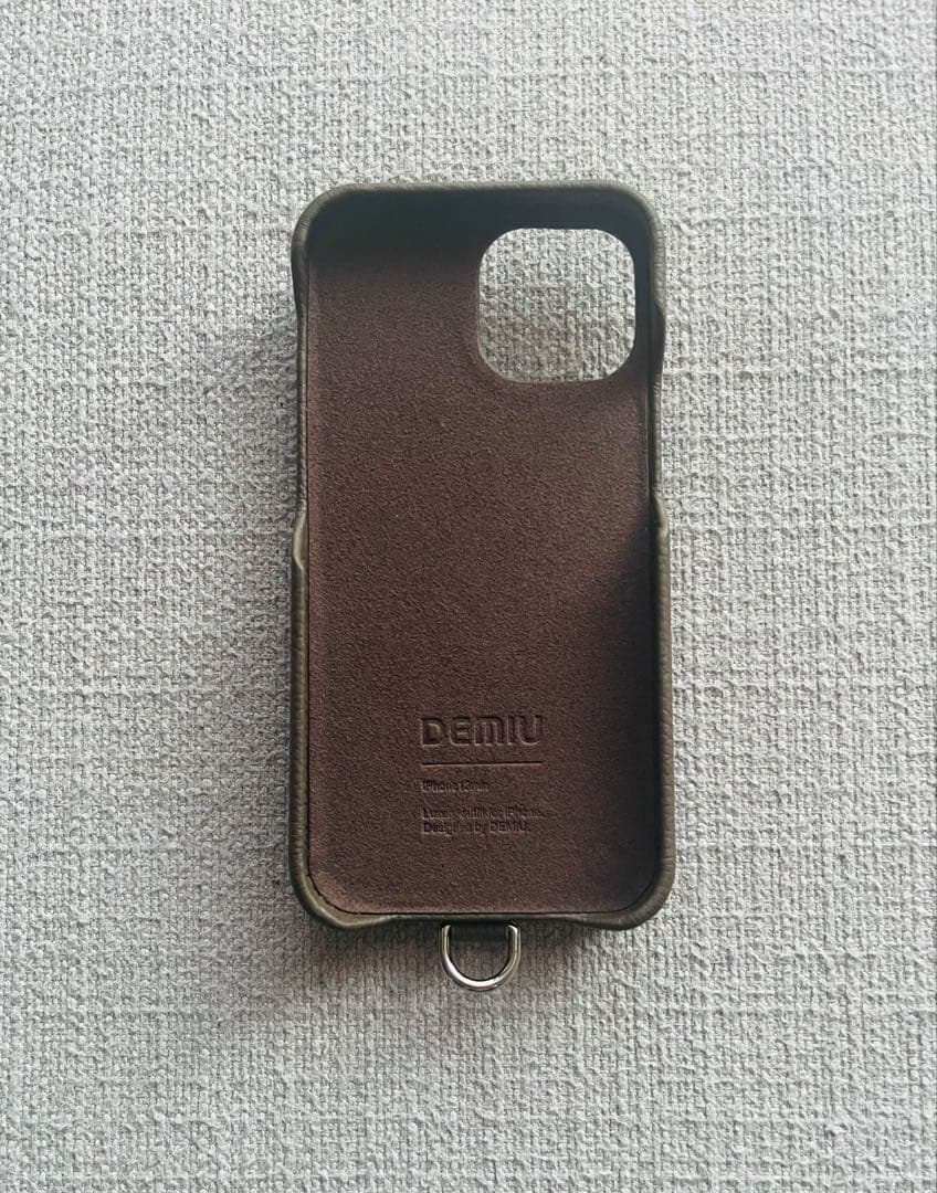 【ほぼ未使用】DEMIU iPhone13 mini用 ケース／箱付き