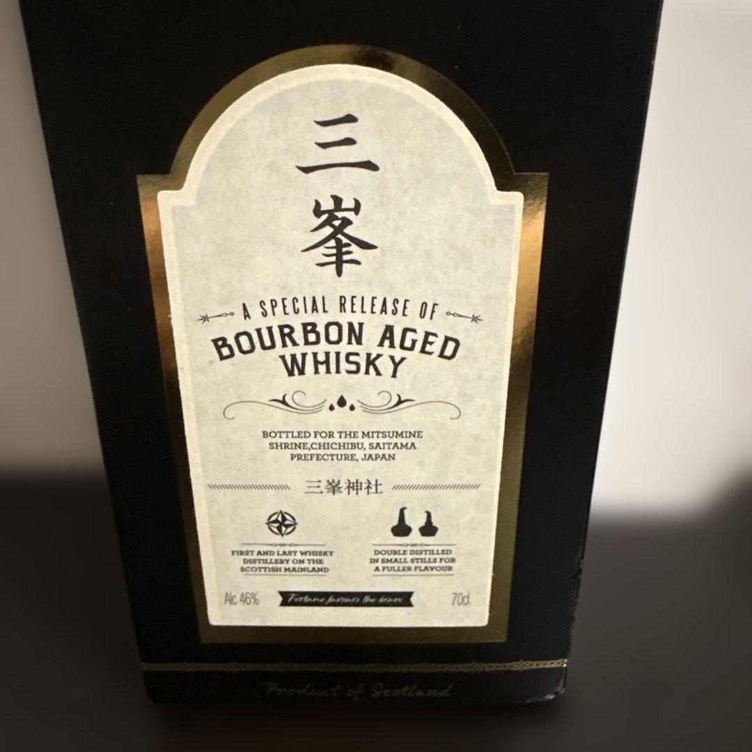 値下げ　ウルフバーン 三峯神社限 WOLFBURN ウイスキー 700ml