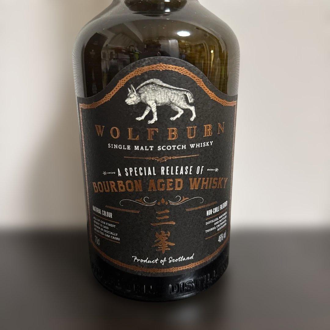 値下げ　ウルフバーン 三峯神社限 WOLFBURN ウイスキー 700ml