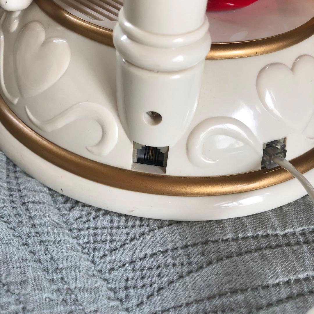 希少美品⭐️日本で使用可アメリカ限定ディズニーミニーマウス電話機ビンテージ