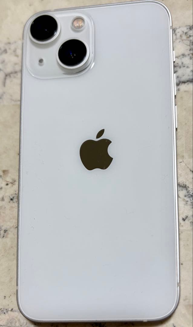 iPhone 13 mini 256GB ホワイトバッテリー73%おまけ付中古品