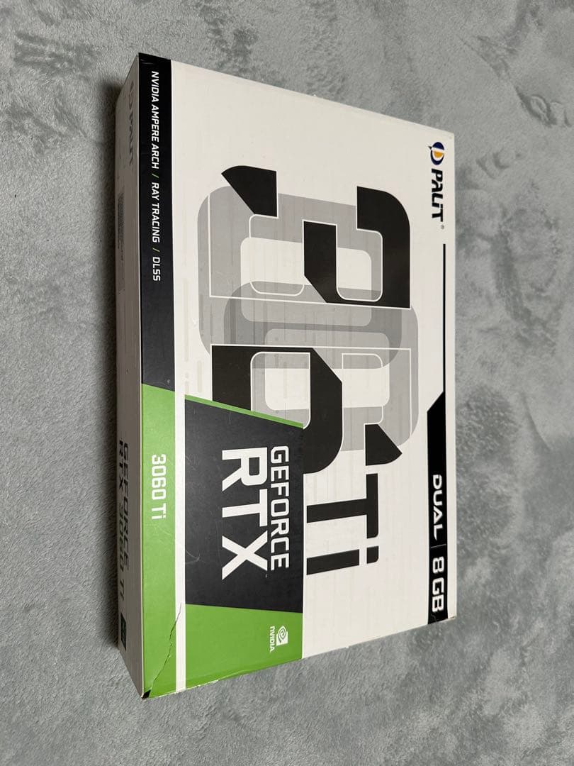 グラフィックボード・グラボ・ビデオカード Palit GeForce RTX3060Ti Dual 8GB
