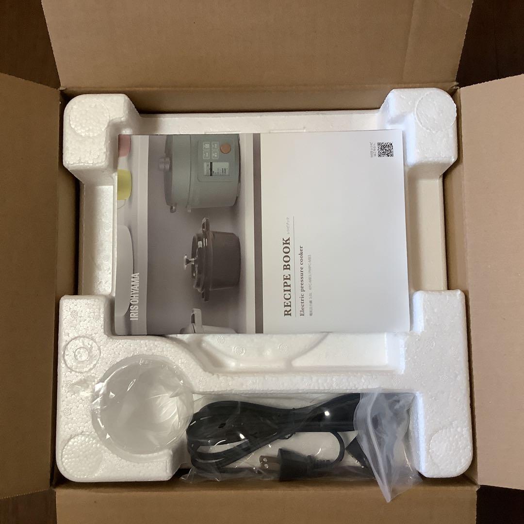 アイリスオーヤマ 電気圧力鍋 3L PMPC-MB3-C ヘルシープラス