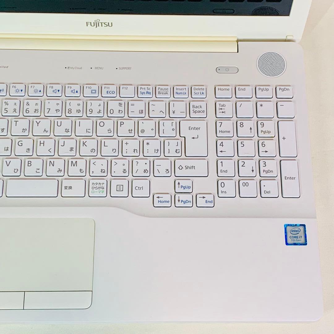 ジャンク品✨Core i7-7700HQ✨第7世代✨富士通✨ノートパソコン