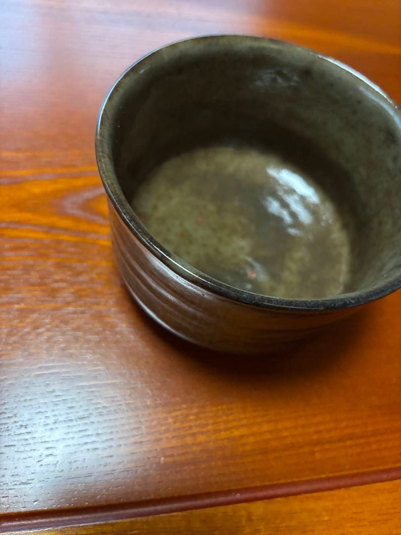 茶碗　岳芝　小久慈焼