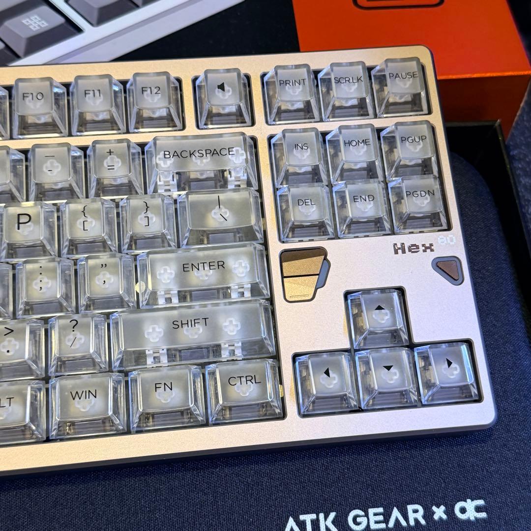ATK X QK HEX80 SandGold 磁気ゲーミングキーボード