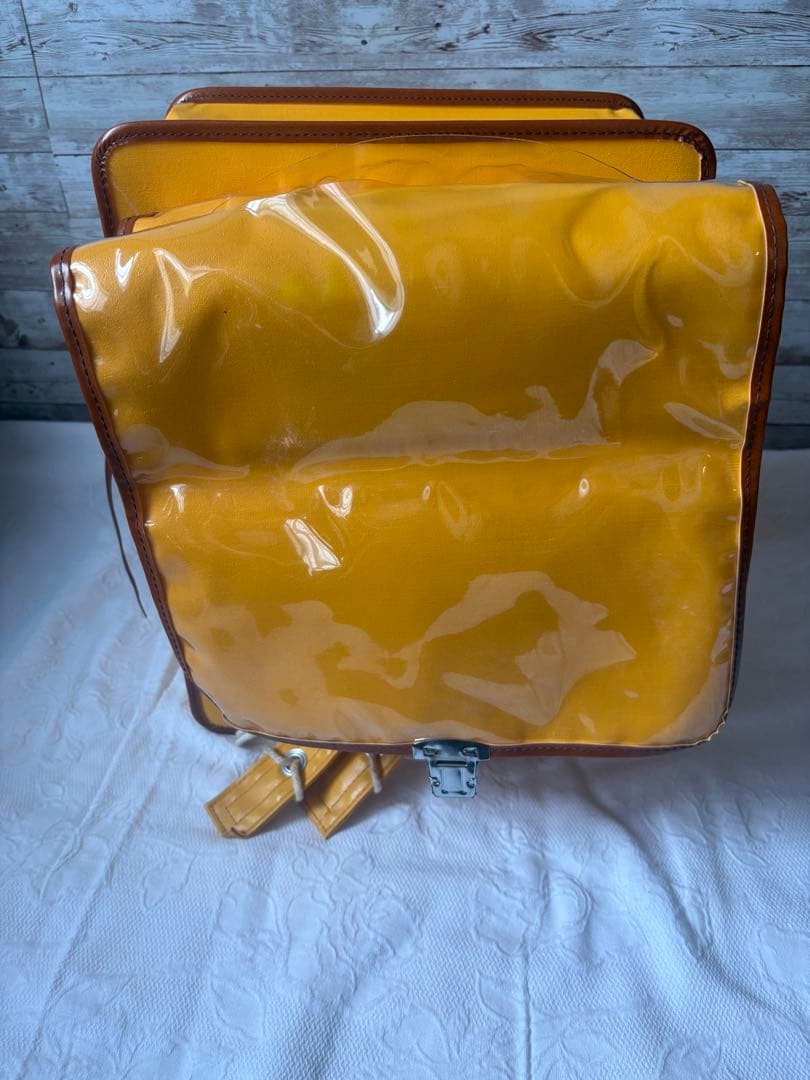 LIFEBAG イエロー フラップ付きバックパック