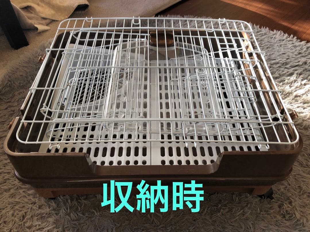 中型ケージ 透明扉付き 小動物用