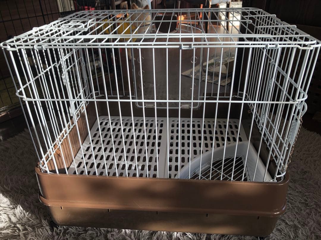 中型ケージ 透明扉付き 小動物用