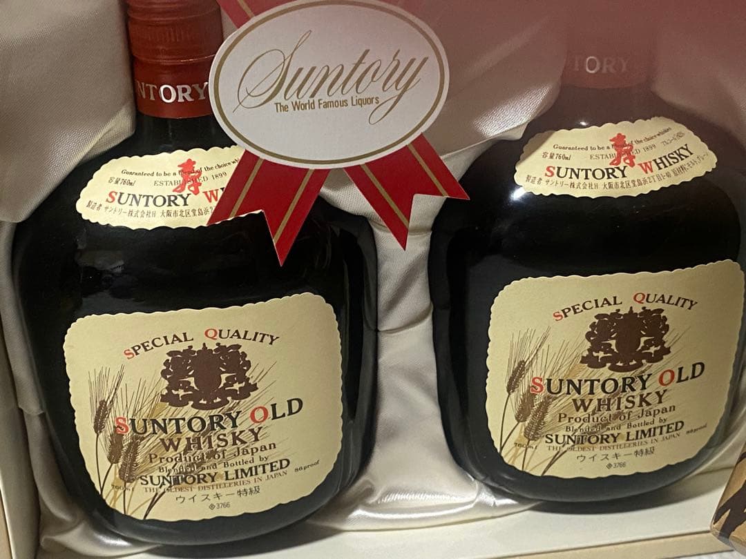 サントリー　オールド　特級　ウイスキー 760ml 2本セット　古酒