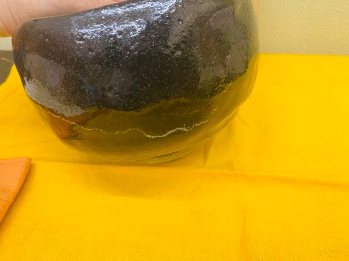 鵬雲斎大宗匠書付　黒茶碗　骨董品　SALE中