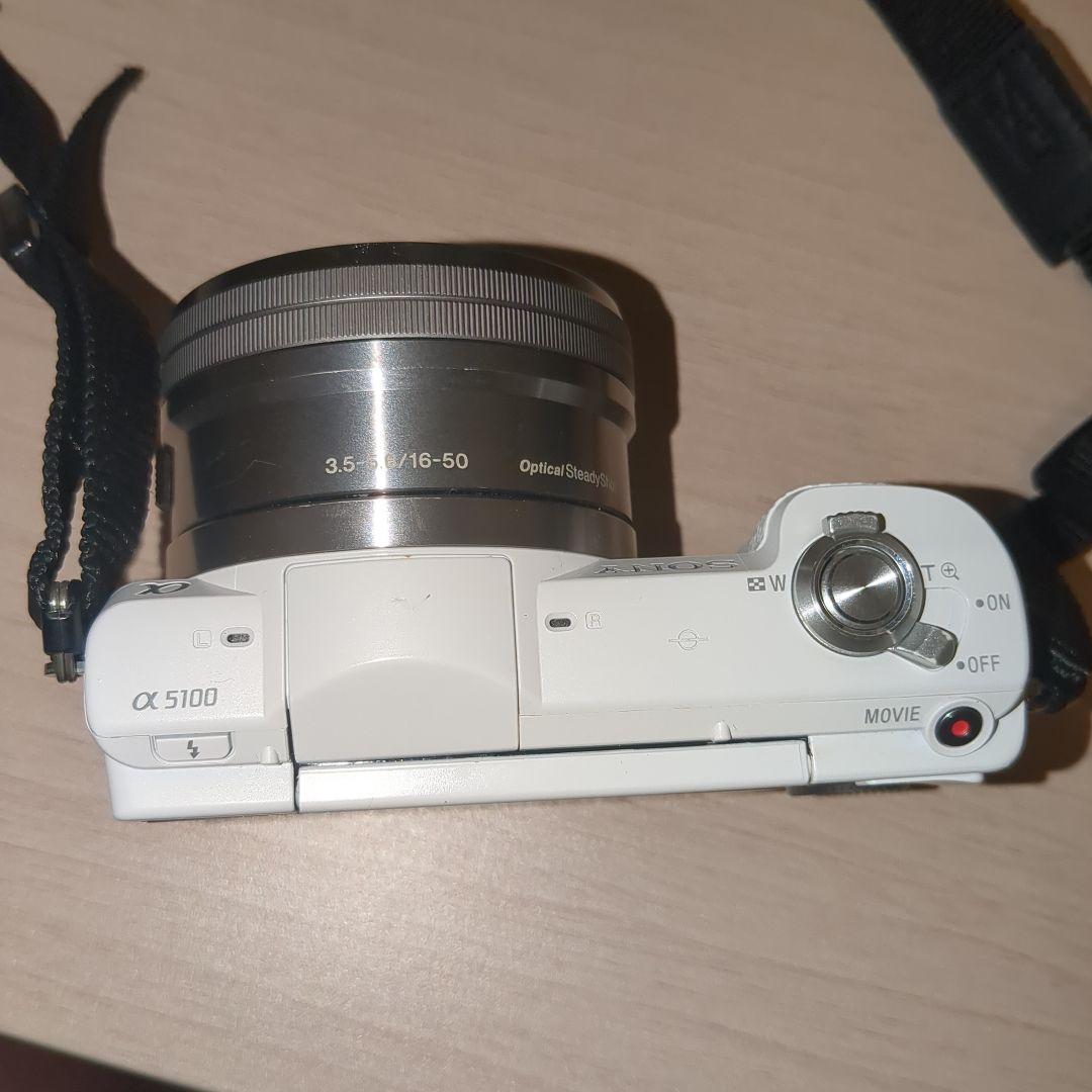 キ*ー様 ​✨美品✨ SONY \α5100 ホワイト パワーズームレンズキット