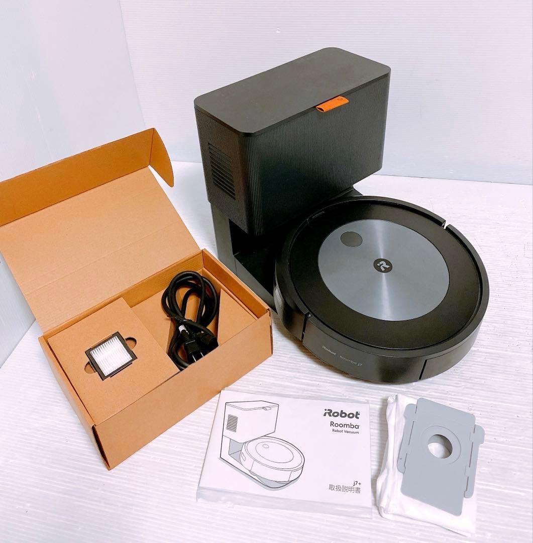 iRobot j7+ Roomba ロボット掃除機 クリーンベース付き