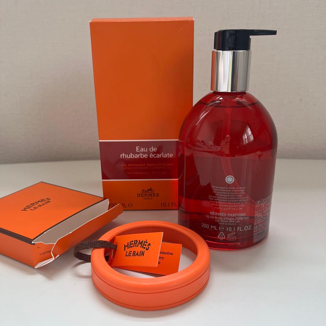 HERMES オー ドゥルバーブエカルラット300mL ハンド&ボディソープ＋