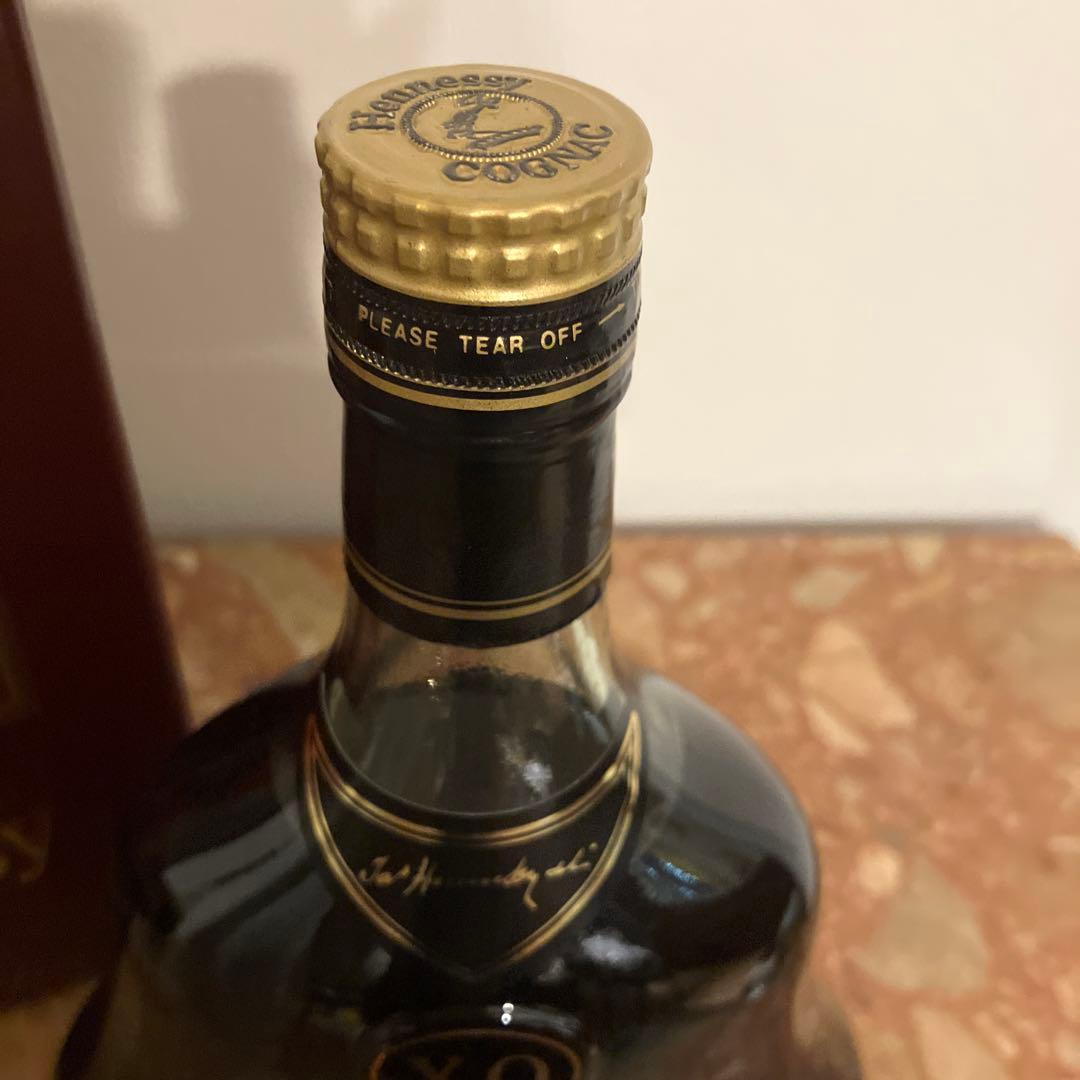ヘネシーXO Hennessy 金キャップ ミドリボトル
