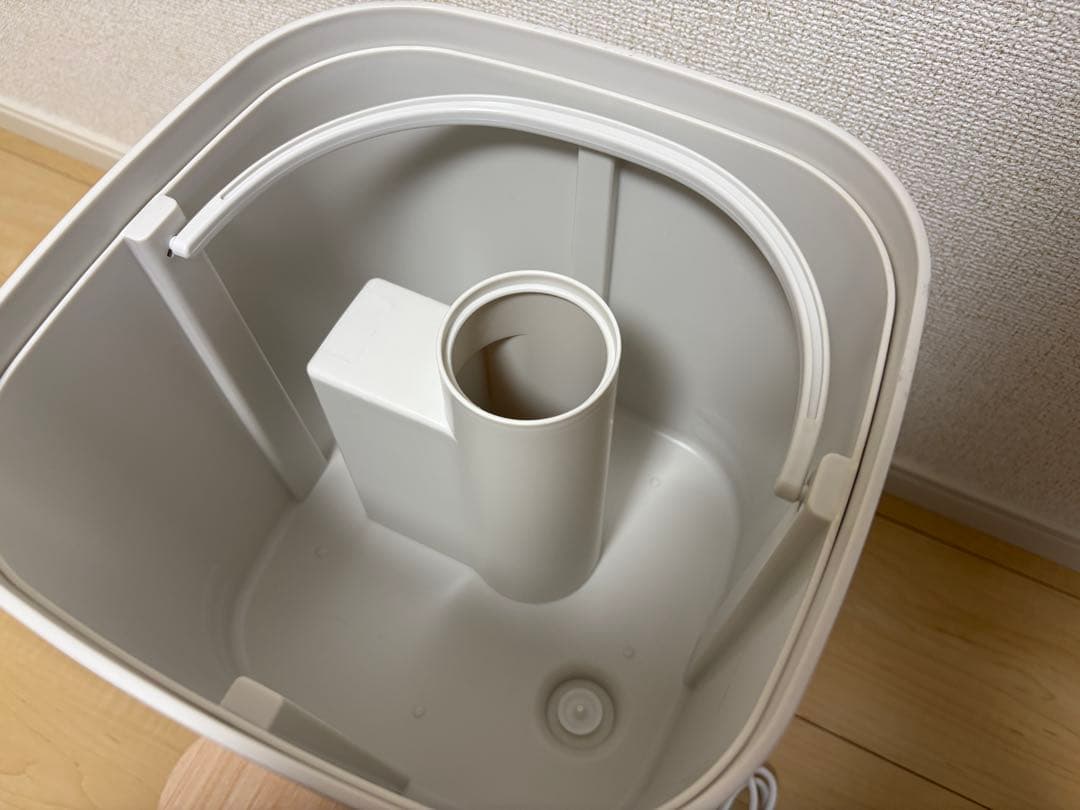 モダンデコ　AND・DECO 上部給水式超音波加湿器 4.5L オフホワイト