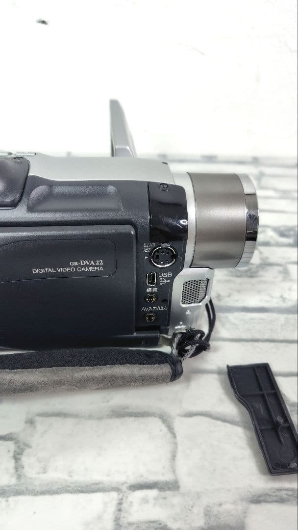ビクター MiniDVビデオカメラ GR-DVA22K＋新品テープ3本＋クリーナ