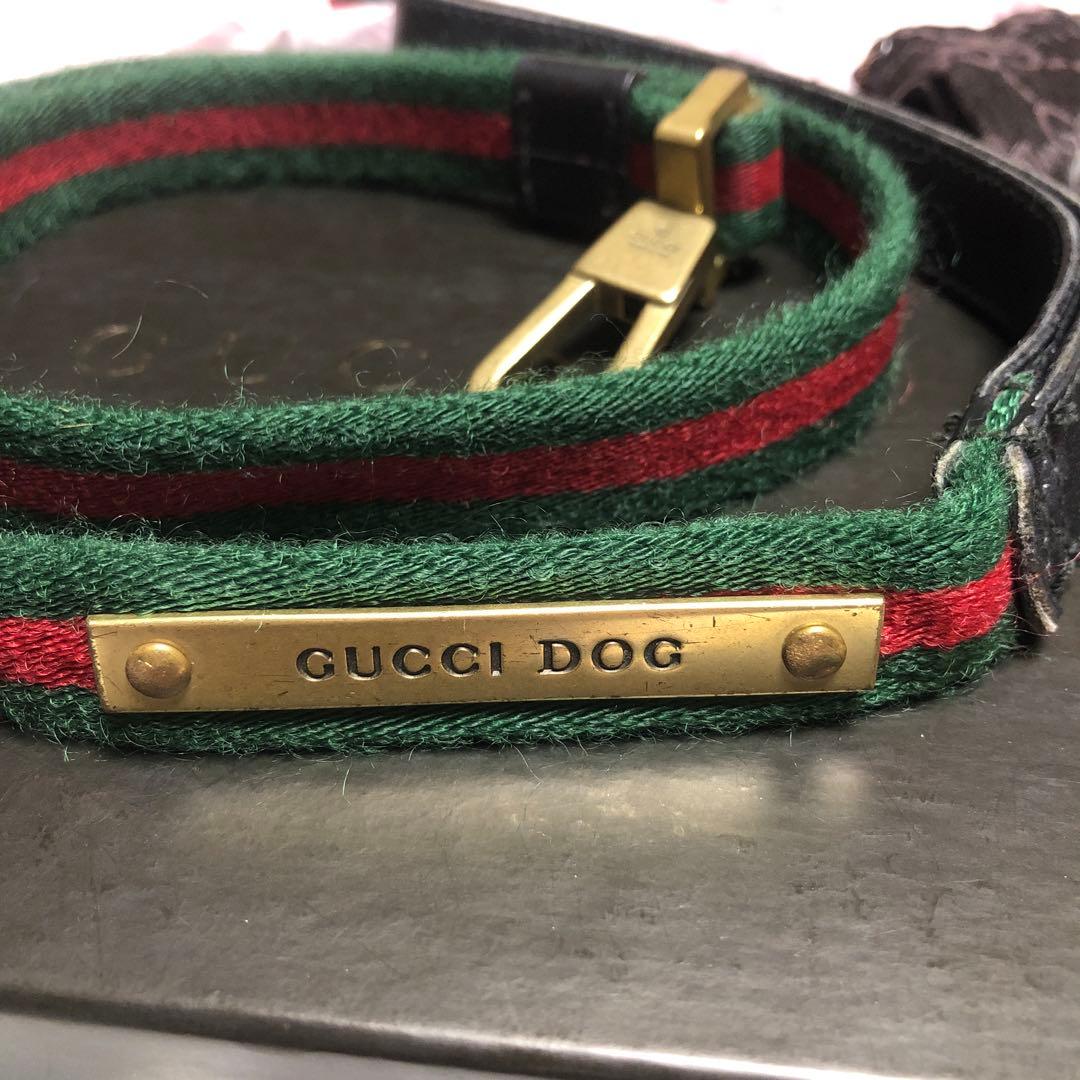 もふもふ GUCCI DOG 犬用リード シェリーライン グッチ