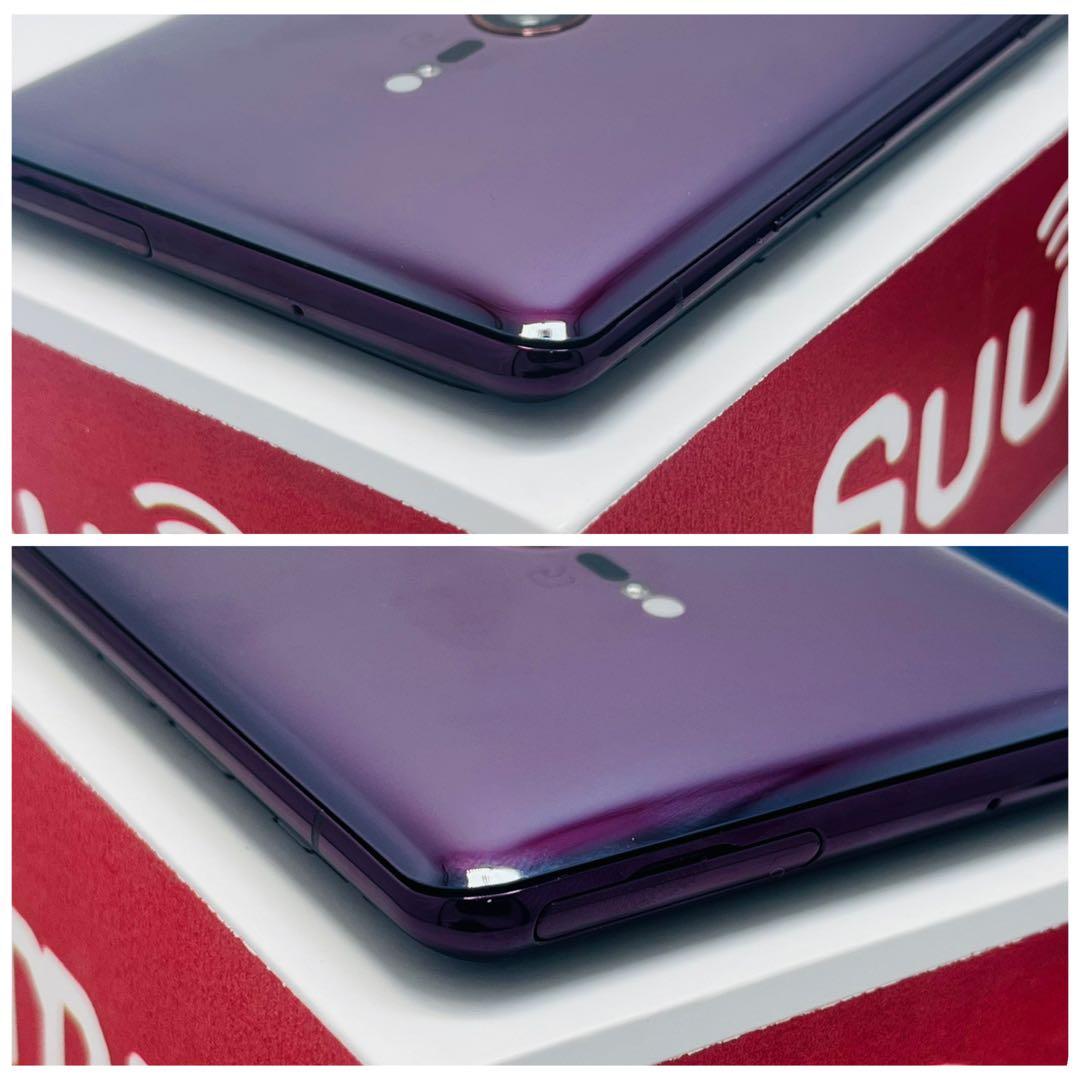A 良好　Galaxy XZ3 SO-01L SIMフリー レッド　本体