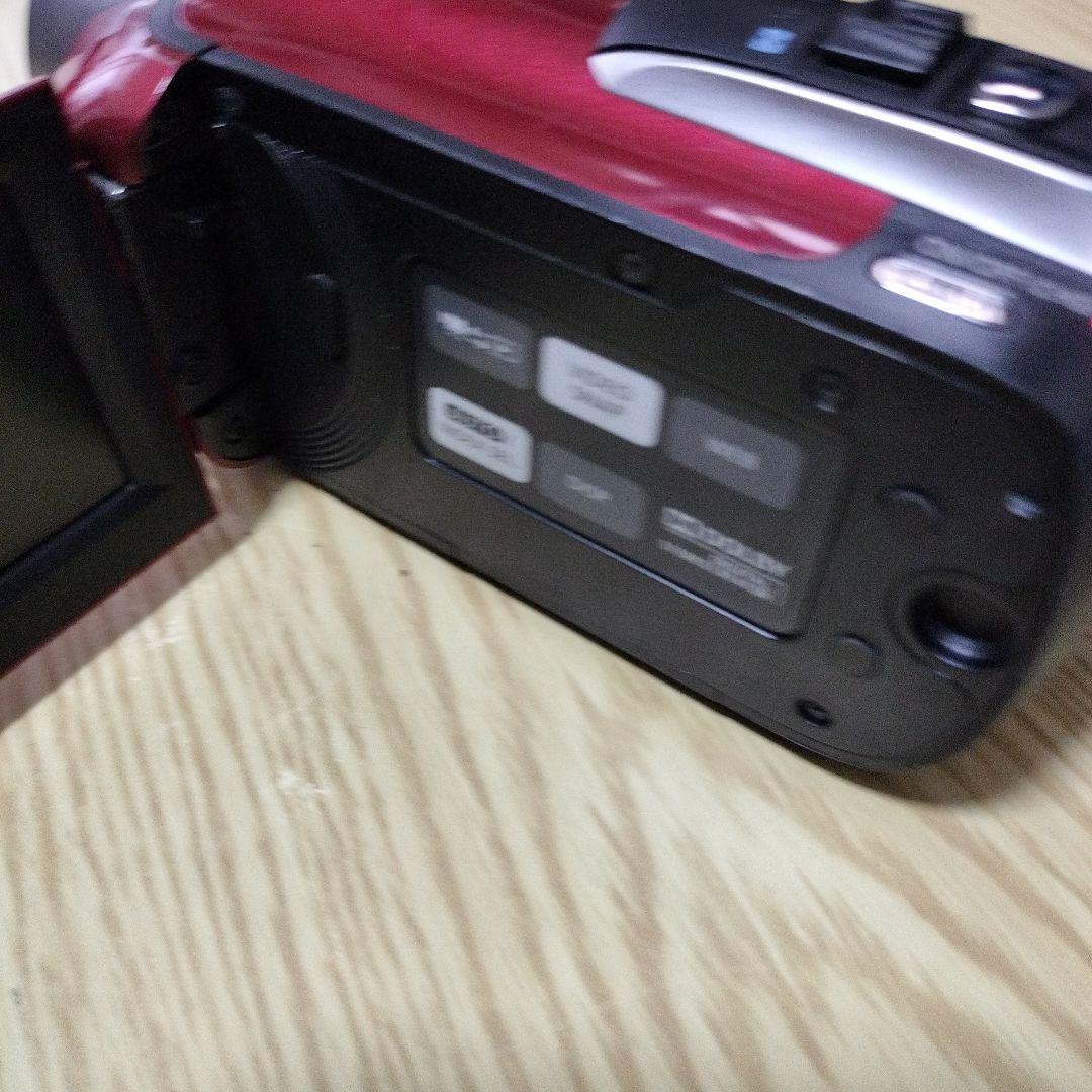 Canon HD CMOS ビデオカメラ 20倍光学ズーム レッド