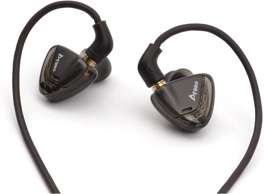 人気❣️OH2 IEM カナル型 3.5mm イヤホン 有線 ダークグレー