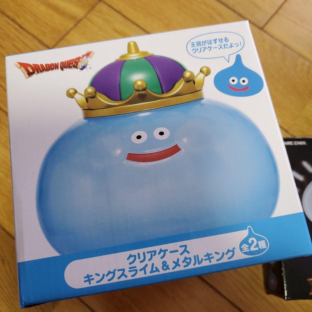 新品 未開封 ドラゴンクエスト クリアケース キングスライム & メタルキング
