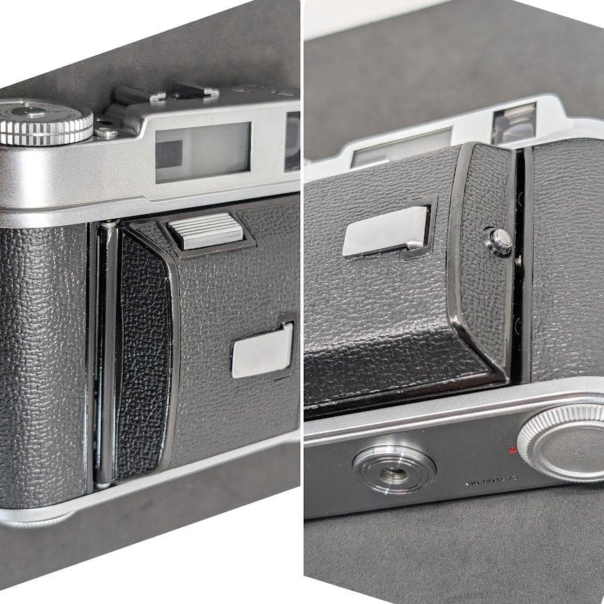 【完動・外観美品】小西六 Pearl Ⅳ 75mm F/3.5 フィルムカメラ