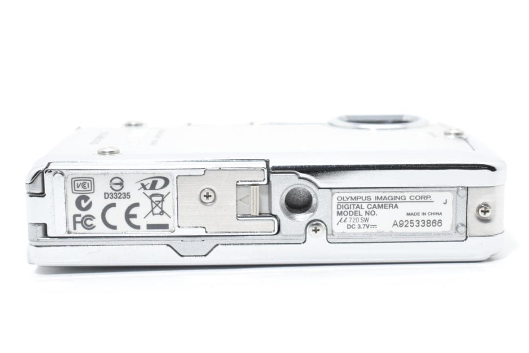 【純正バッテリー＆充電器付き 動作品】 オリンパス ミューμ-720SW カメラ