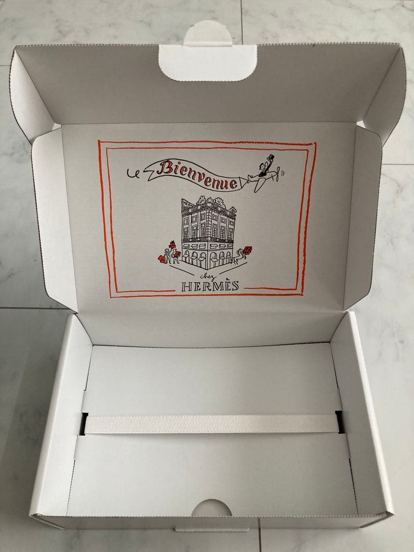 ★正規品 ほほ新品 リボン・発送箱・取説付★ HERMES エルメス 空箱セット
