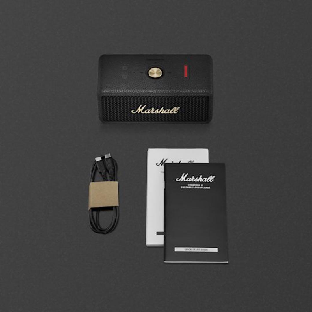 【美品】Marshall Emberton III Bluetoothスピーカー