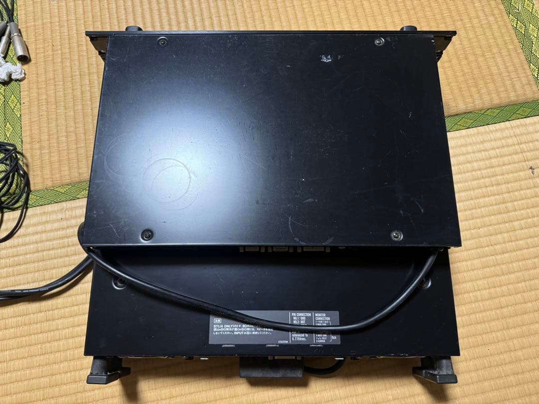 パナソニック ラムサ デジタルマルチイコライザー WP-9150パワーアンプ