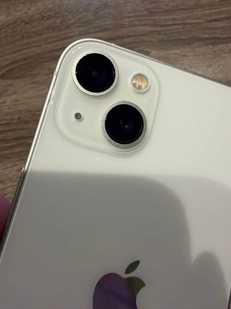 iPhone 13 スターライト 128gb 87% simフリー　美品　白