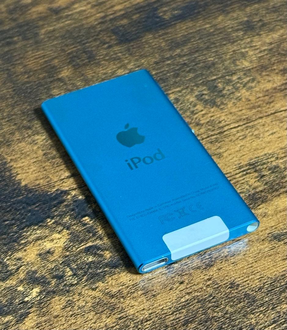 【美品】Apple iPod nano 第7世代 ブルー