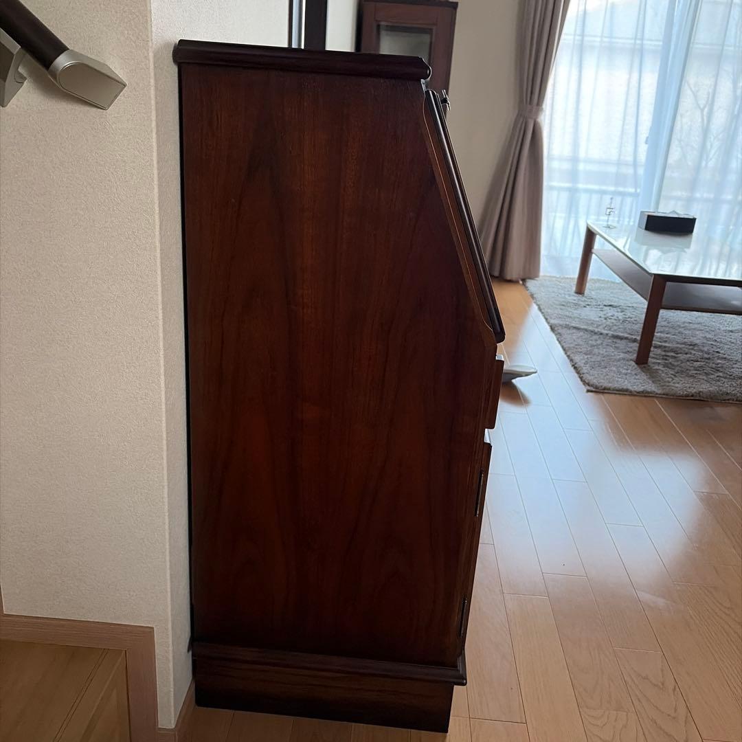 【カリモク家具】ライティングビューロー　コロニアルシリーズ