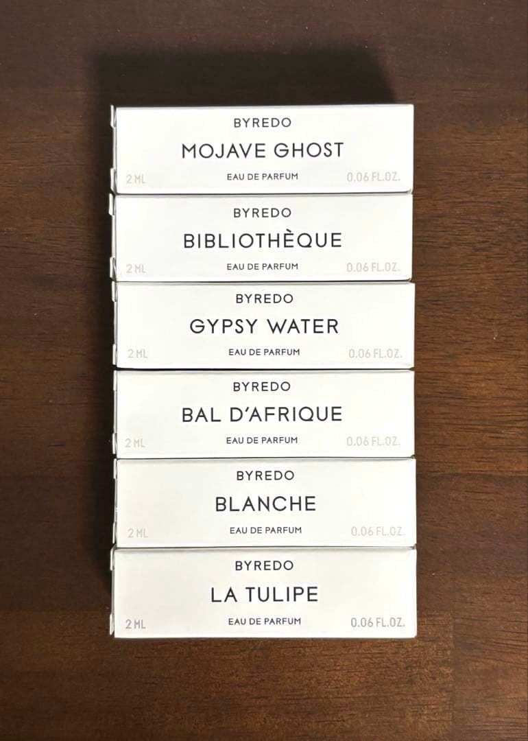 BYREDO 香水セット 2mL×６本