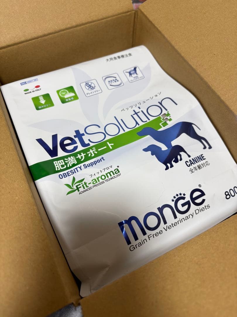 Monge VetSolution 肥満サポート 800g×4袋（おまけ付き）