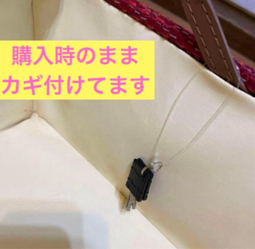 HANAism赤 可愛いトランク型キャリーケースキャリーバッグ卒業旅行中型M
