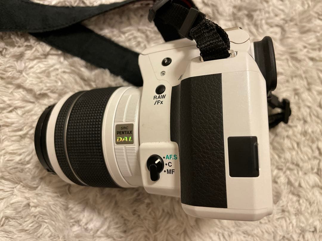 PENTAX K-50 ホワイト ダブルレンズセット バッグ付