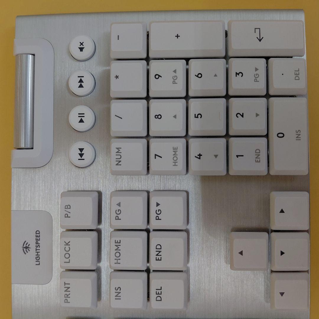 【即日発送】G915 X ワイヤレスキーボード タクタイル 白 箱無 NN