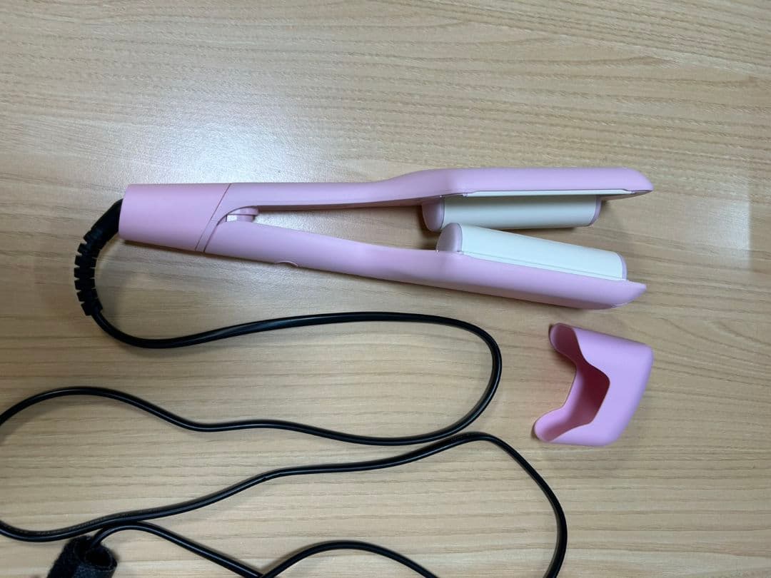 VODANA トリプルフローレウェーブアイロン ピンク　32cm