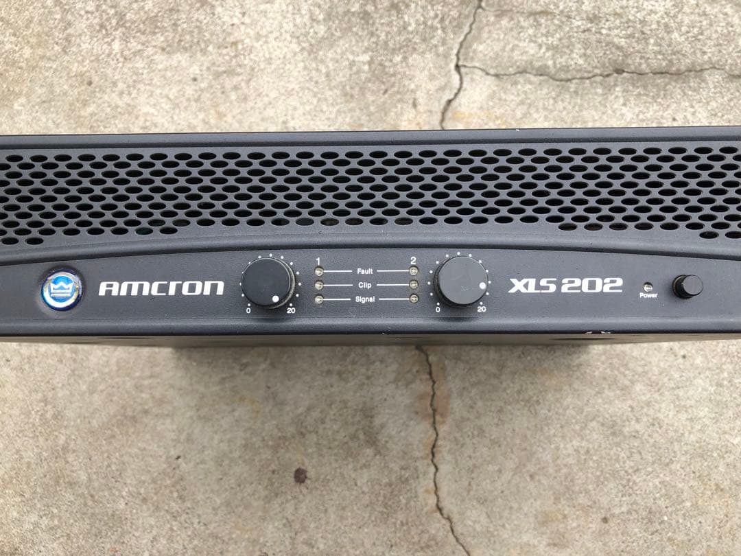 【美品】Amcron XLS202 アムクロン パワーアンプ