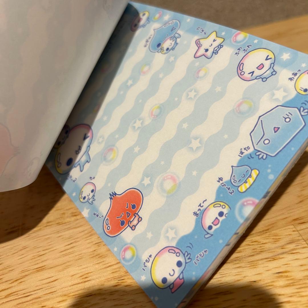 平成レトロ　メモ帳　ぷくぷくあわわちゃん