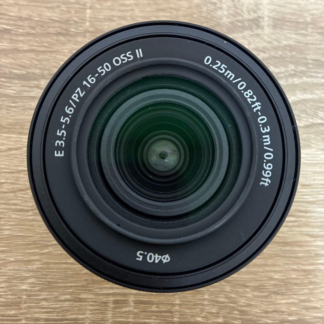 美品　SONY E 3.5-5.6/PZ 16-50 OSS II ズームレンズ