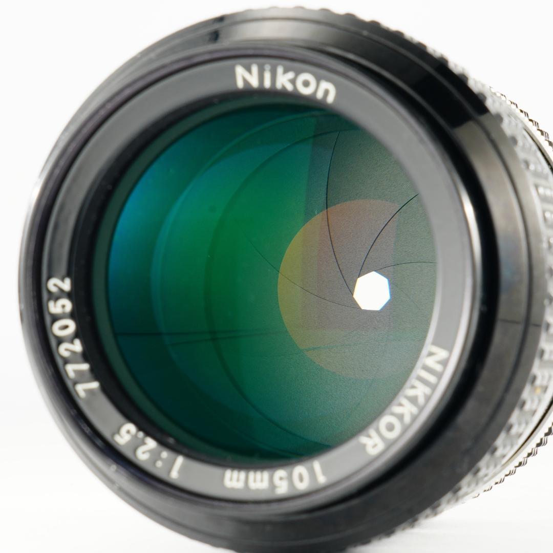 【整備＆テスト済】Nikon Ai Nikkor 105mm F2.5 052
