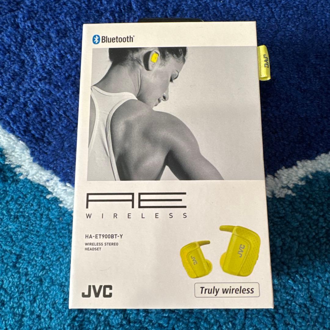 【新品、未開封】JVC HA-ET900BT-Y ワイヤレスイヤホン イエロー
