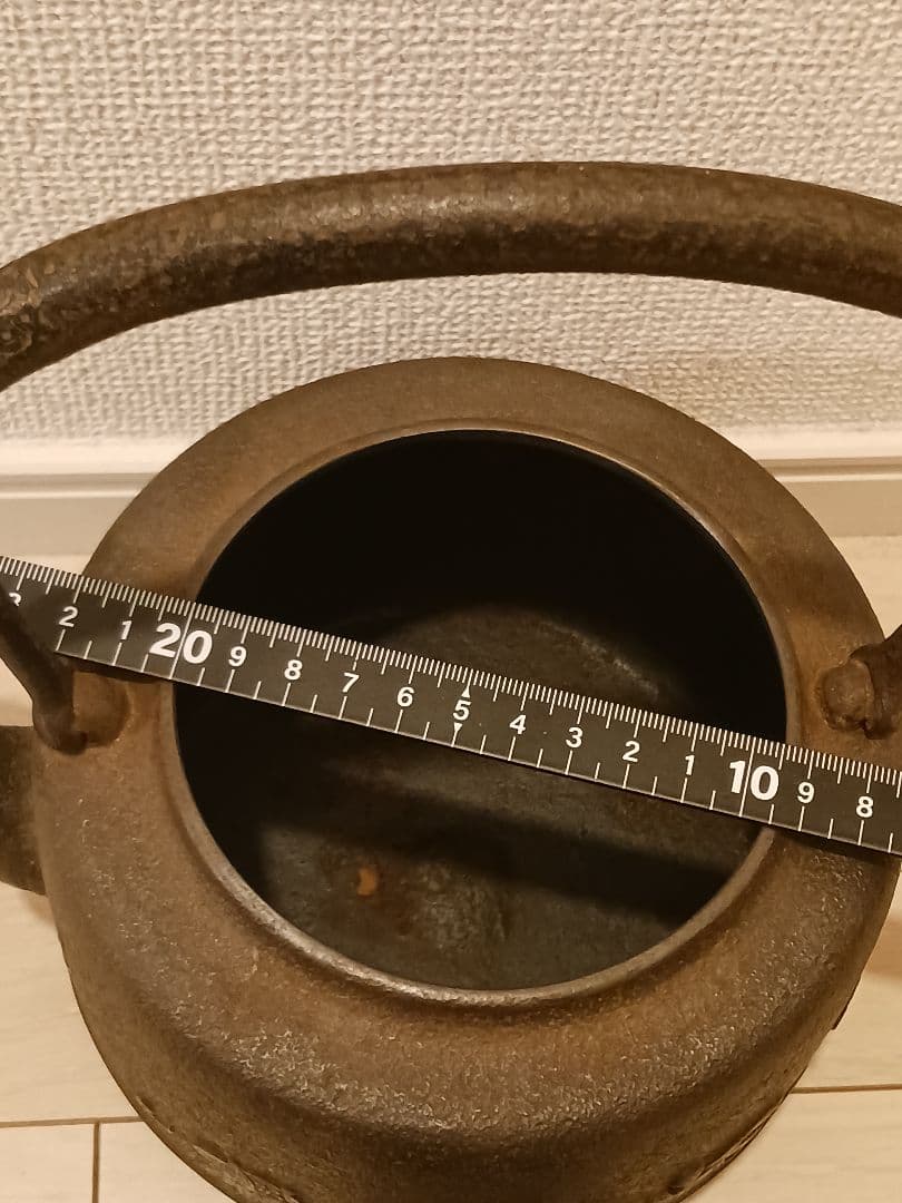 金龍堂造 大黒天 鉄瓶 骨董品