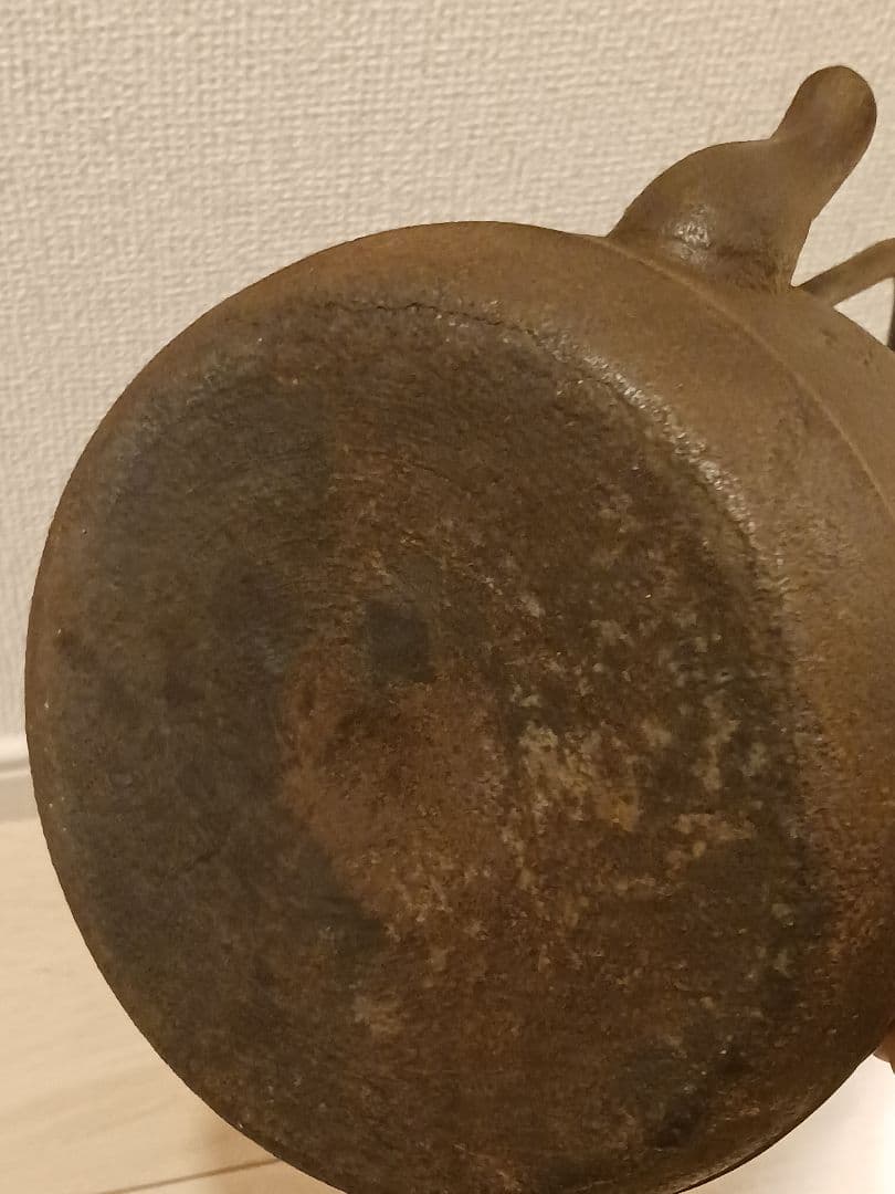 金龍堂造 大黒天 鉄瓶 骨董品